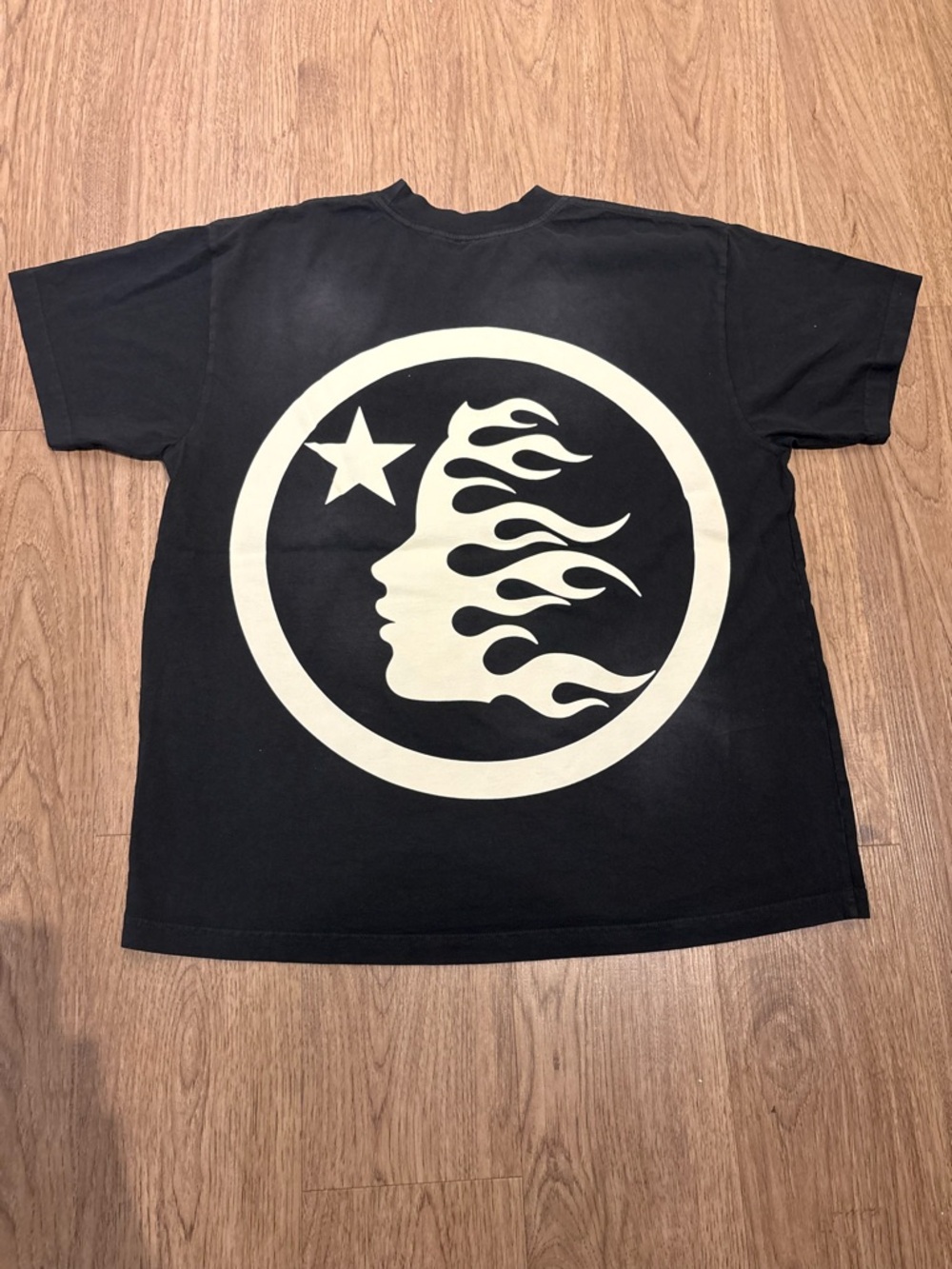 Black Hellstar Rhinestone Tee - Picture 3 of 4